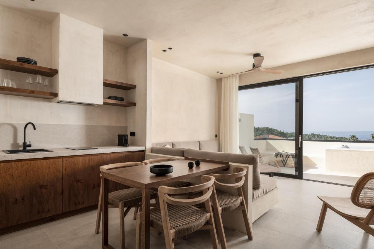 Aparthotel Seven Rocks Paliouri Exterior foto